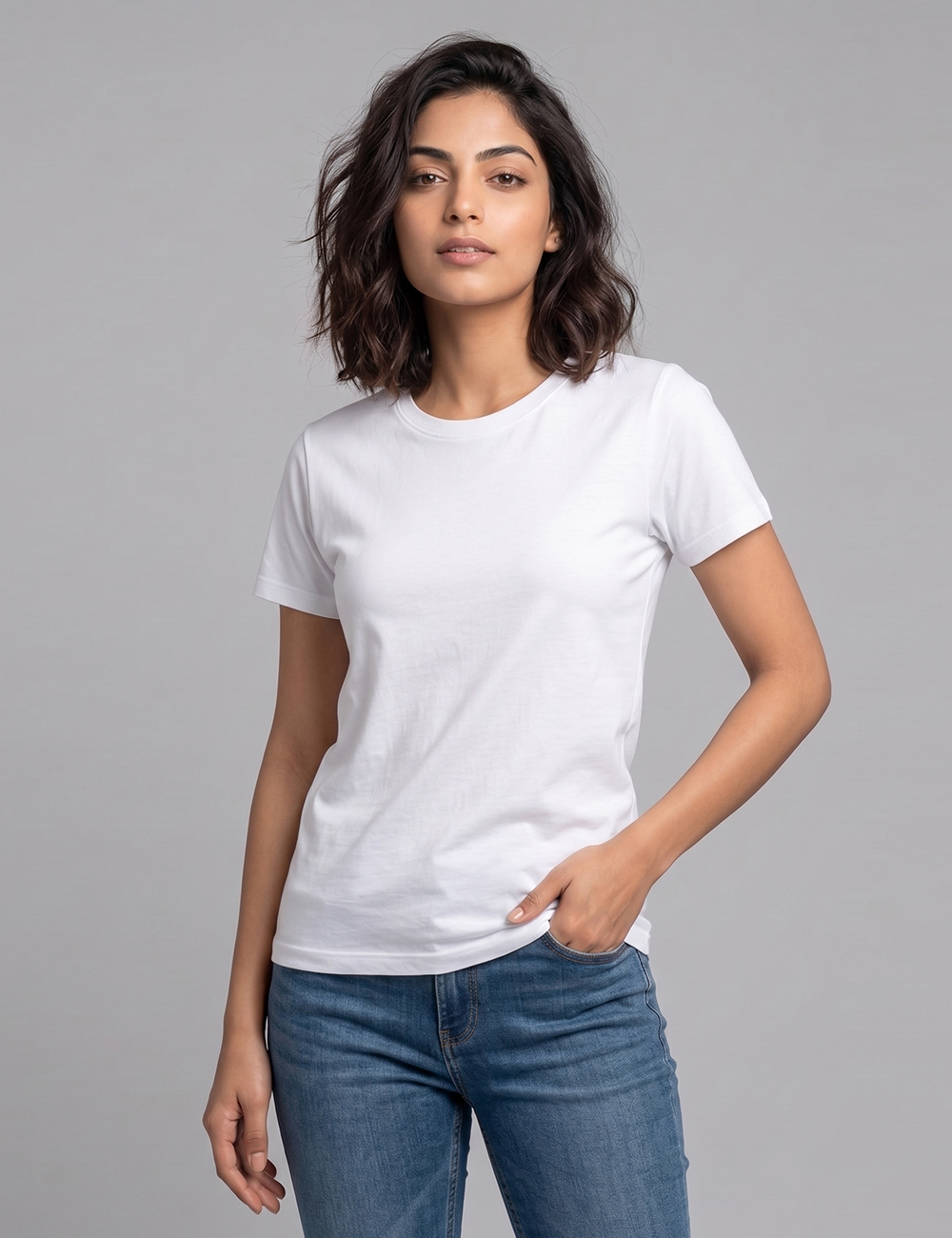 Women's Half Sleeve Round Neck T-Shirt