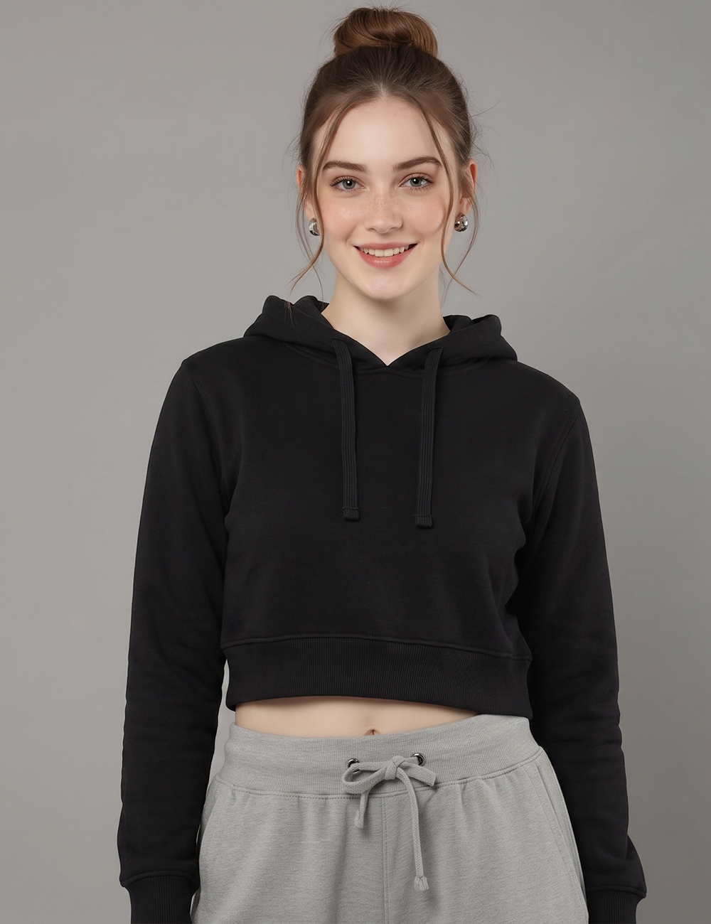 Women's Crop Hoodie